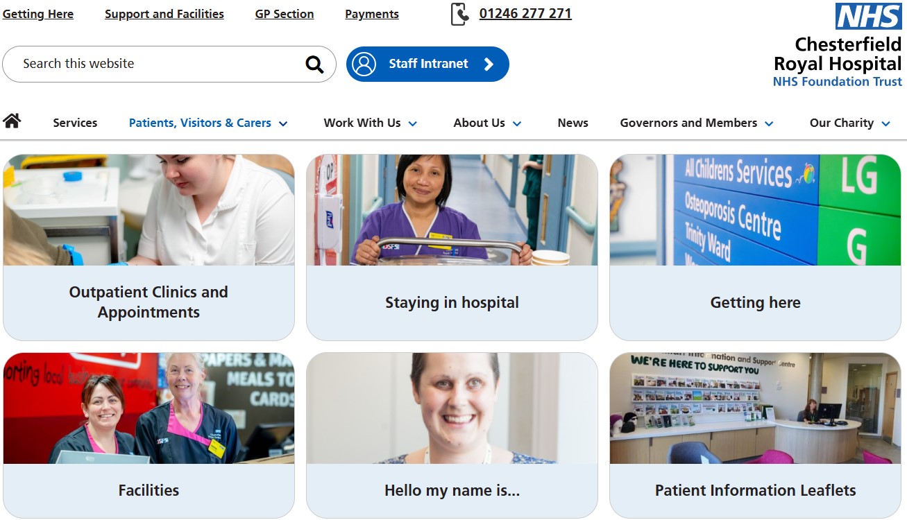 CRH Patient Information Homepage