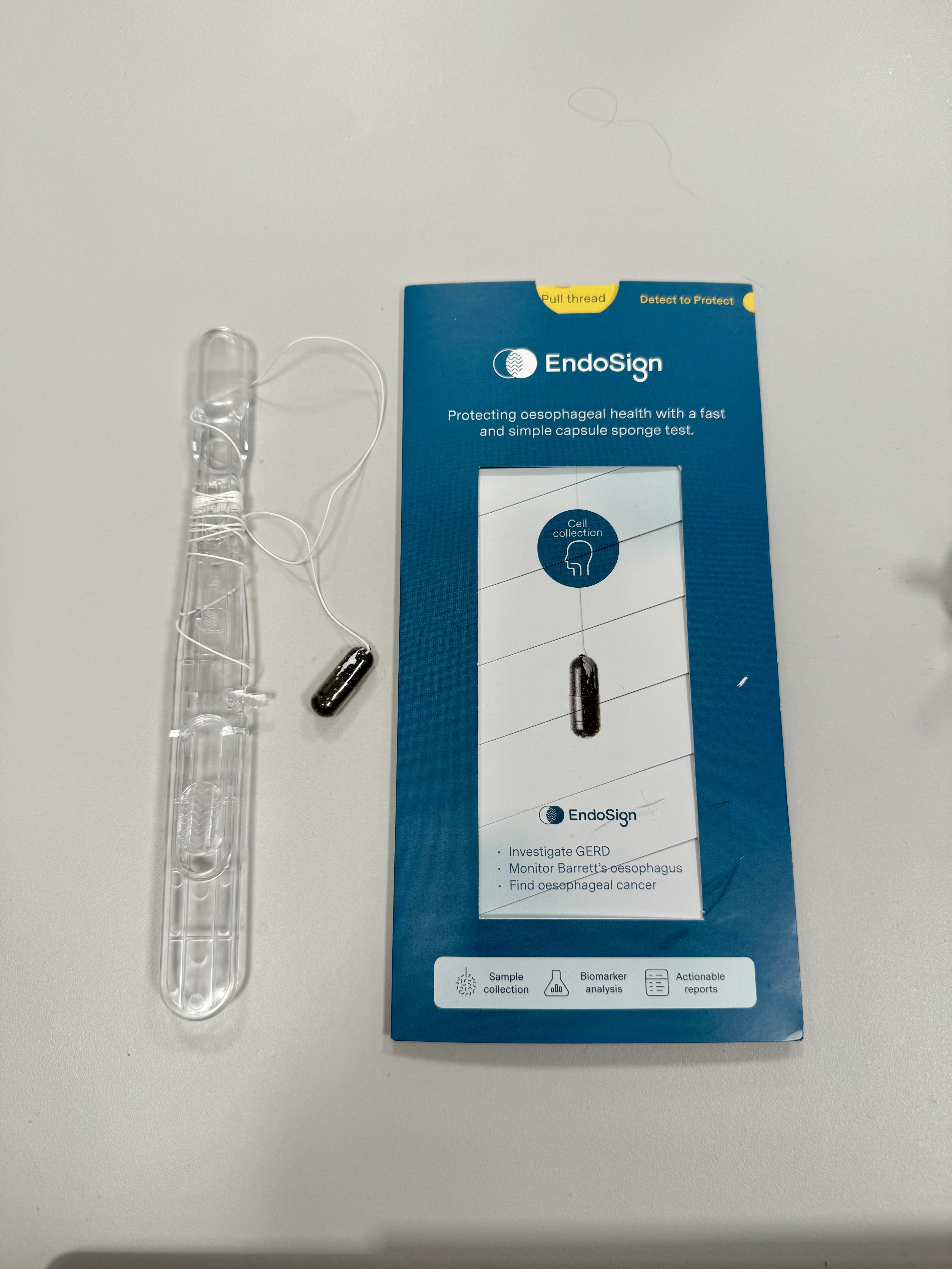 Capsule Sponge Testing kit