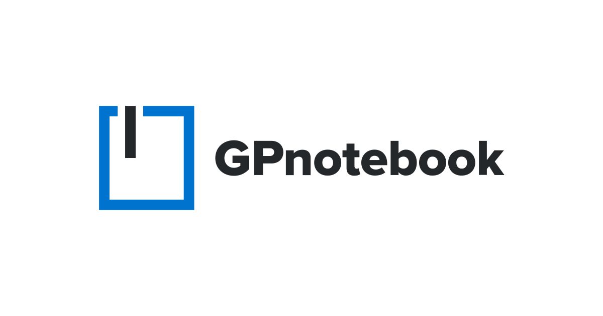 GP notebook logo