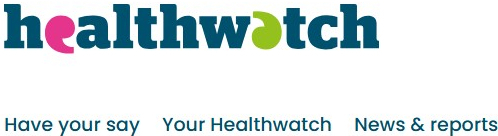 Healthwatch website banner