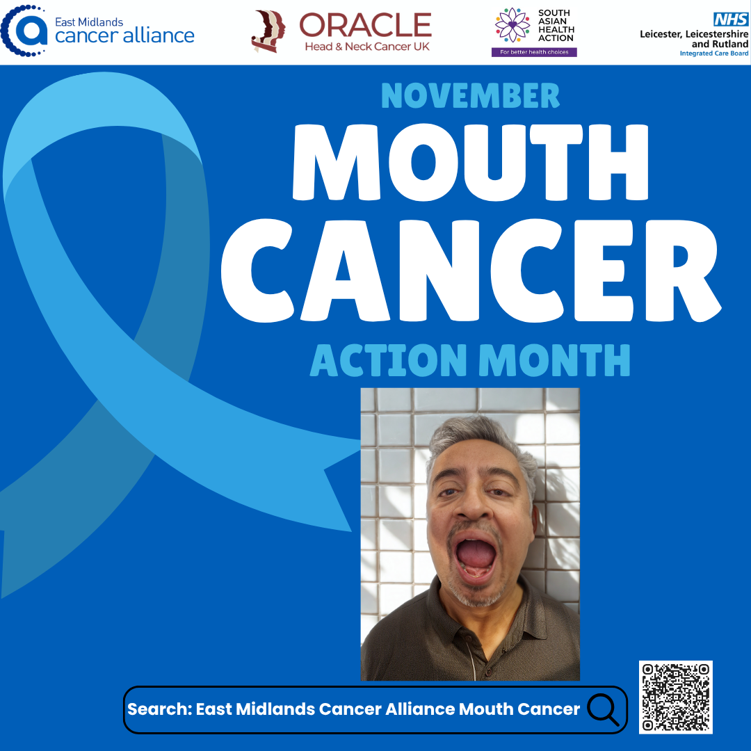 Mouth Cancer Action Month Social Media Graphic