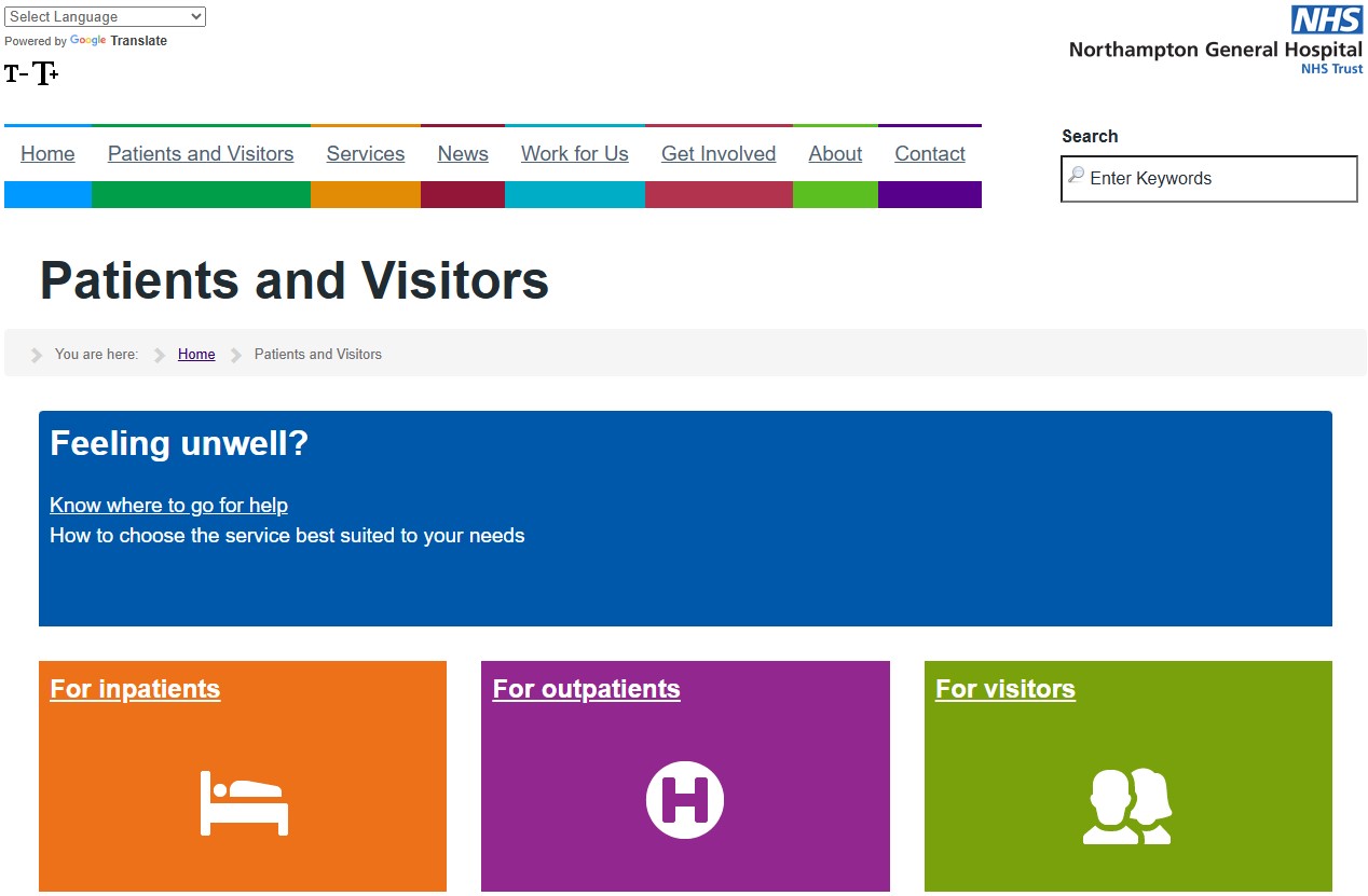 NGH Patient Information Homepage