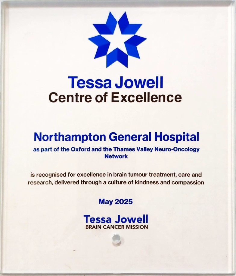 NGH Centre of Excellence Plate