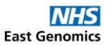 NHS East Genomics Website